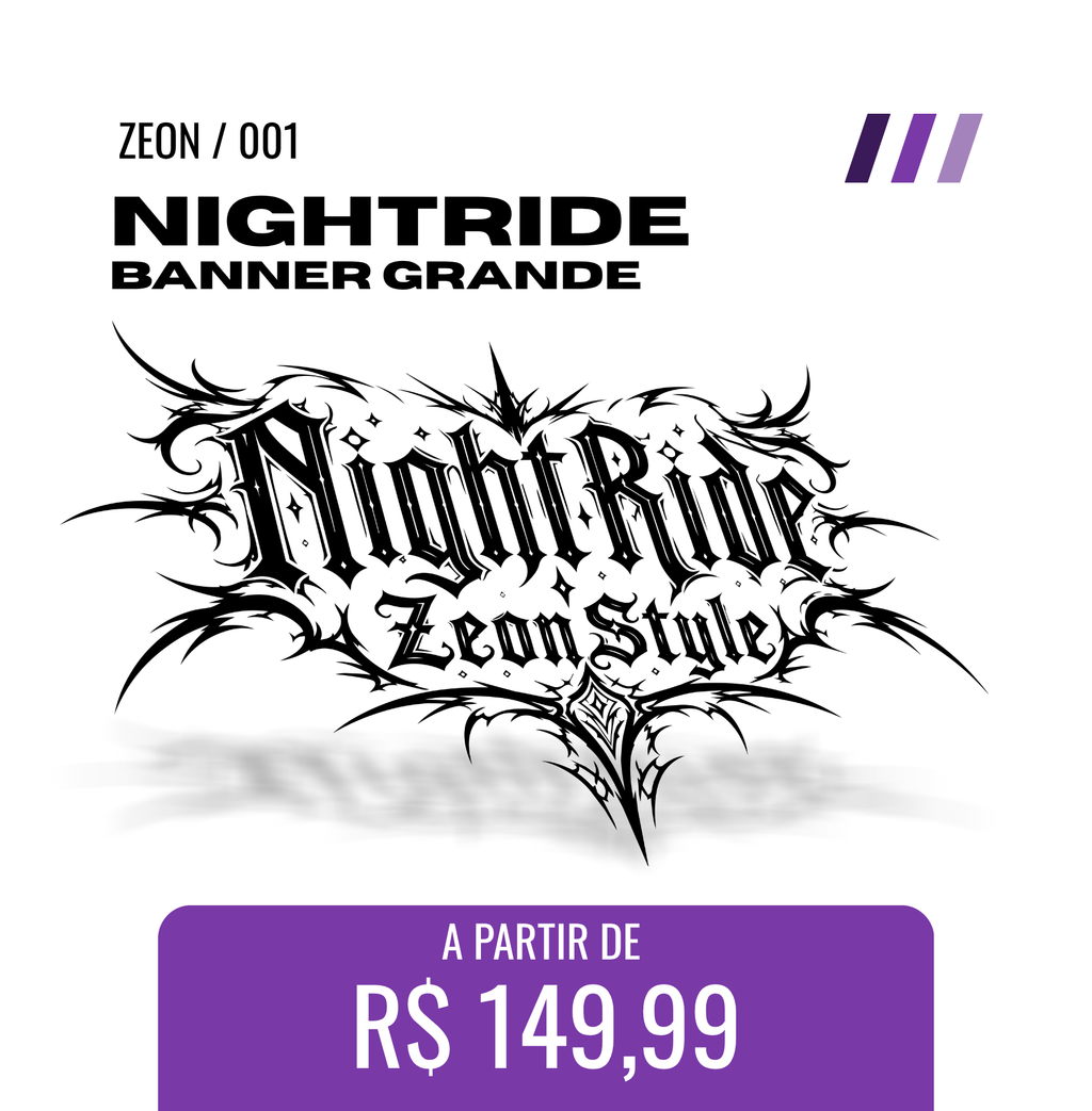 ADESIVO GRANDE - NightRide 1