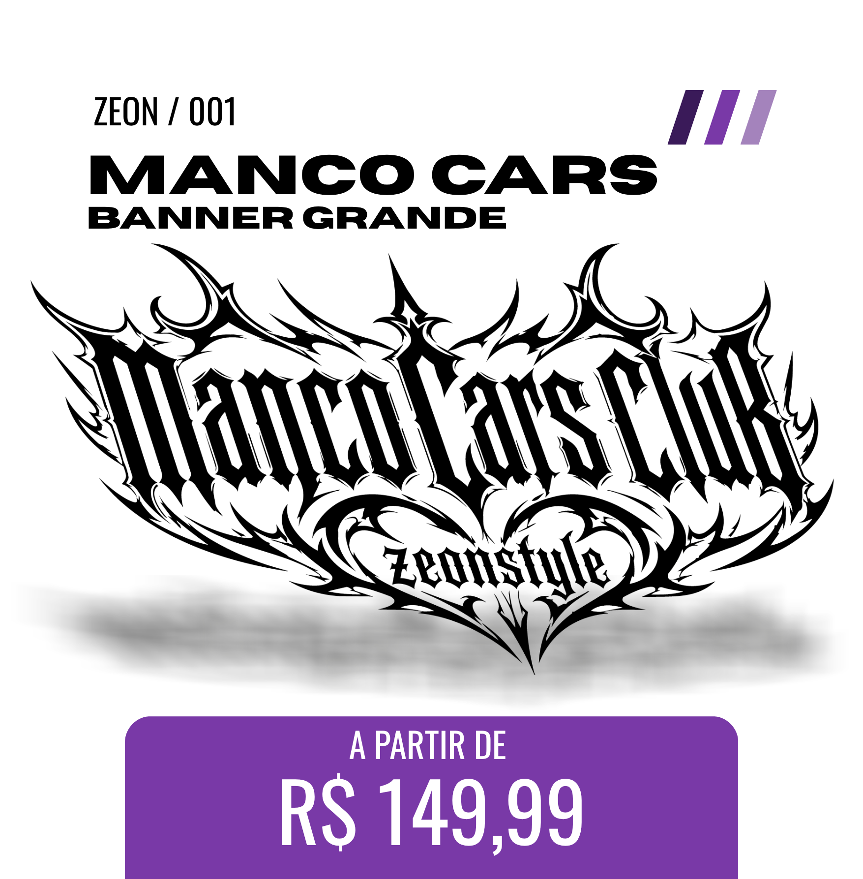ADESIVO GRANDE - MancoCarsClub