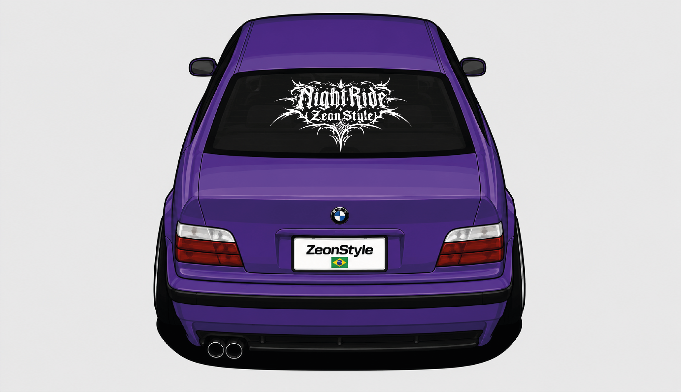 ADESIVO GRANDE - NightRide 1