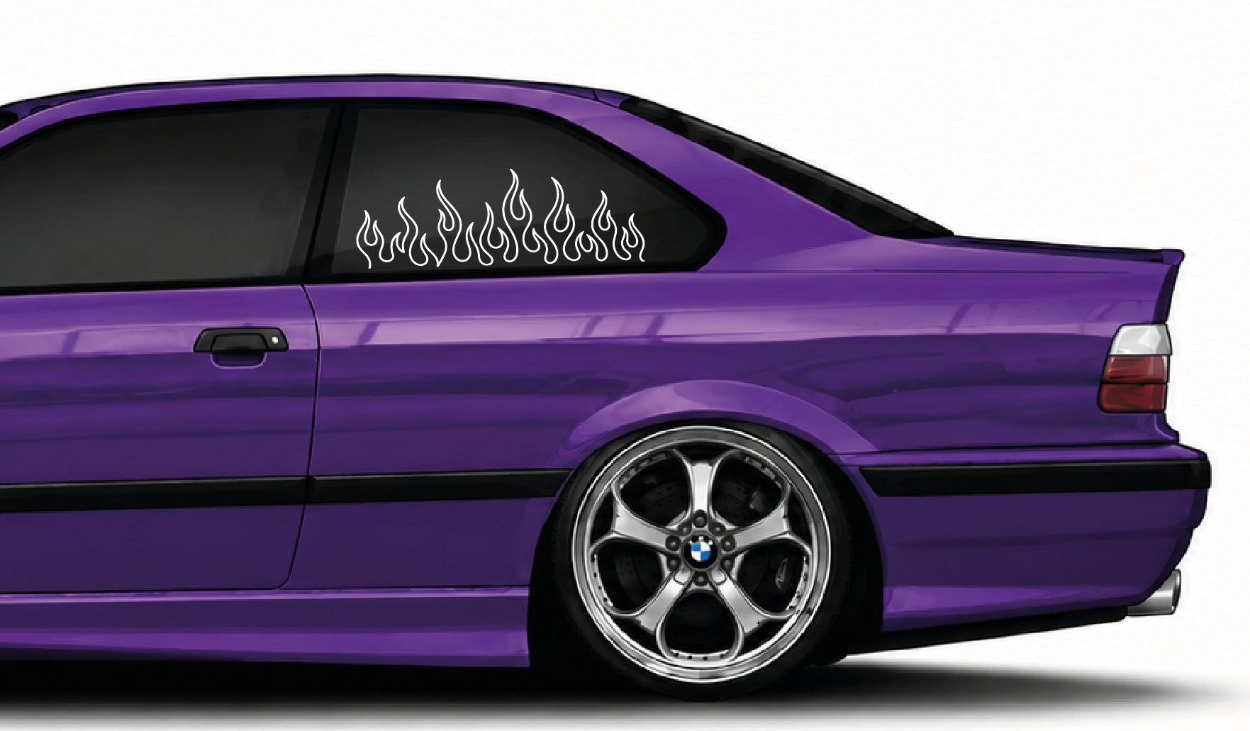 ADESIVO GRANDE - Flames