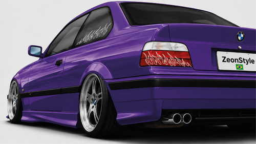 ADESIVO GRANDE - Flames 2