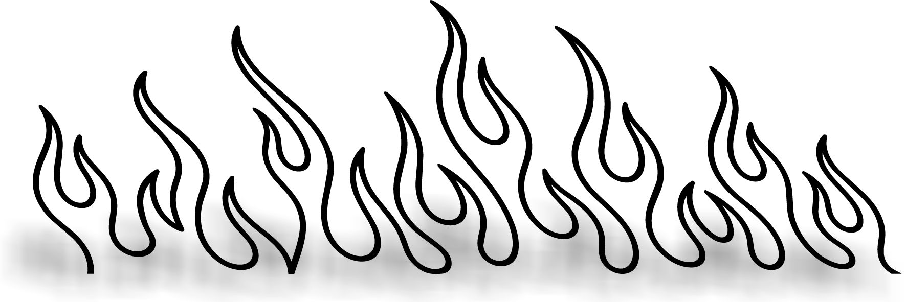 ADESIVO GRANDE - Flames