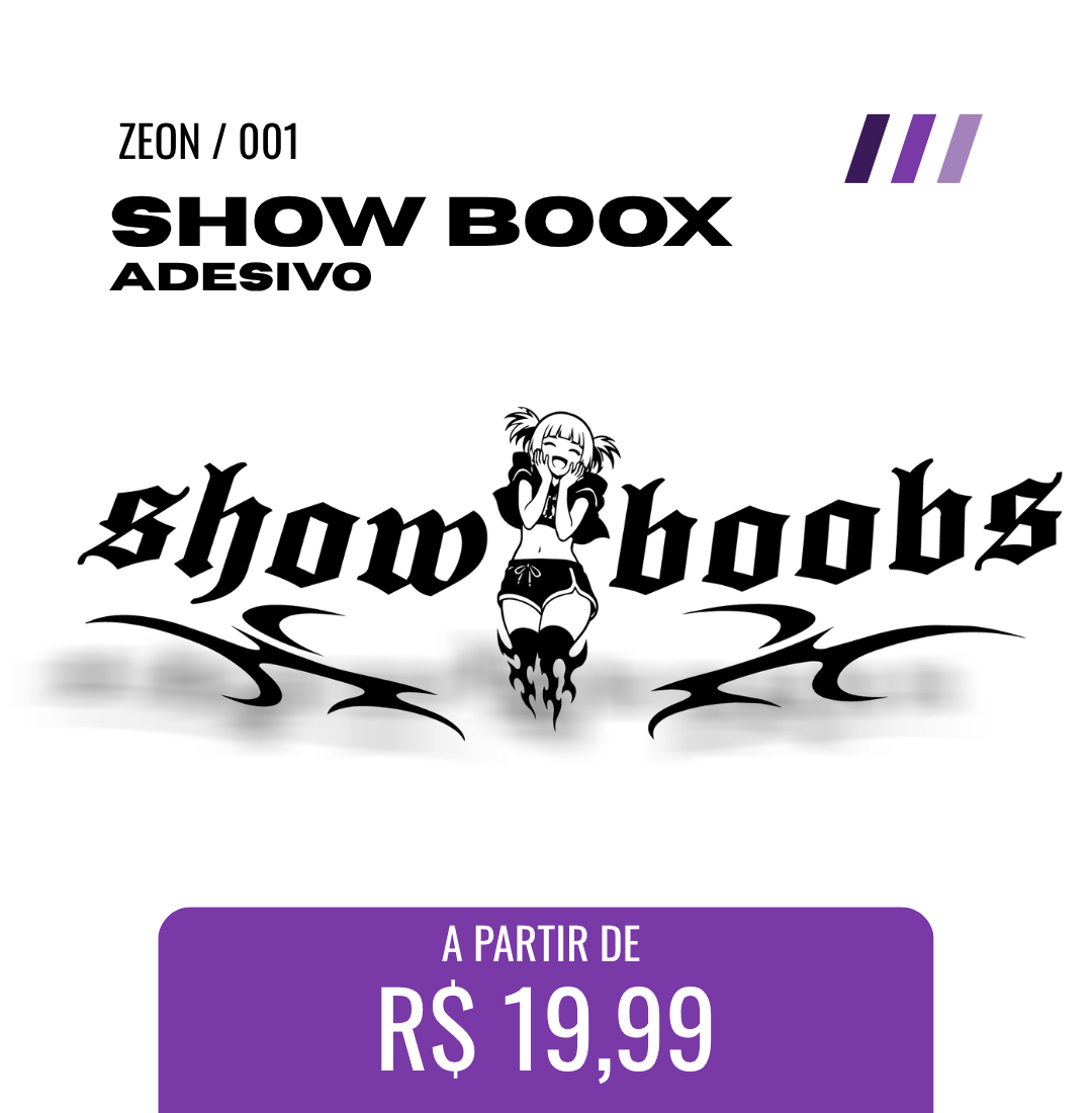 ADESIVO PEQUENO - Show Boox